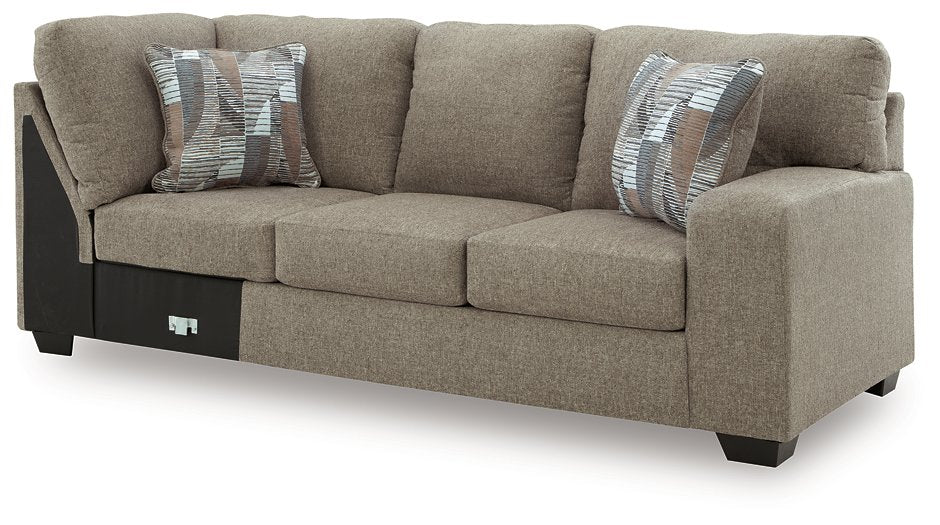 Newellen Sleeper Sectional with Chaise - Furniture Gallery