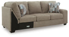 Newellen Sectional with Chaise - Furniture Gallery