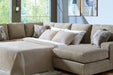 Newellen Sleeper Sectional with Chaise - Furniture Gallery
