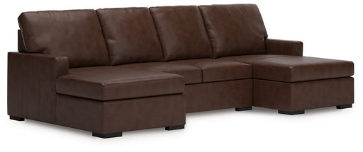 McDowlan Sectional with Double Chaise - Furniture Gallery