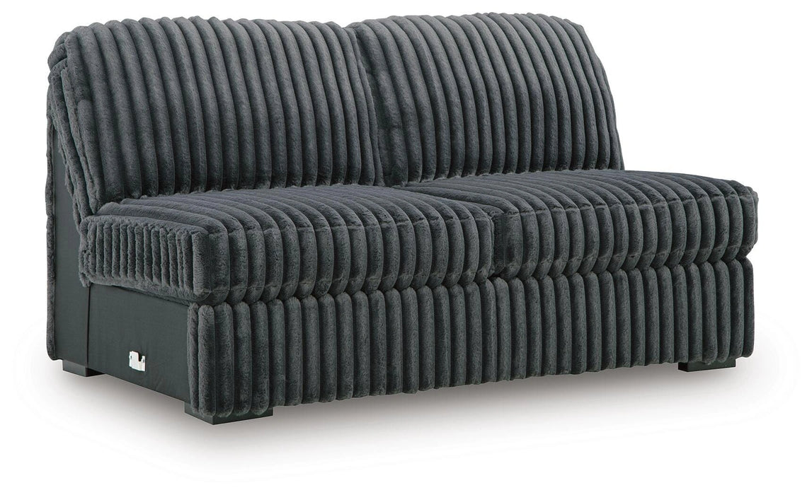 Midnight-Madness Sectional with Chaise