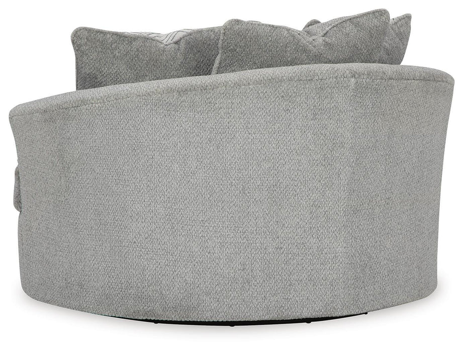 Casselbury Oversized Swivel Accent Chair - Furniture Gallery