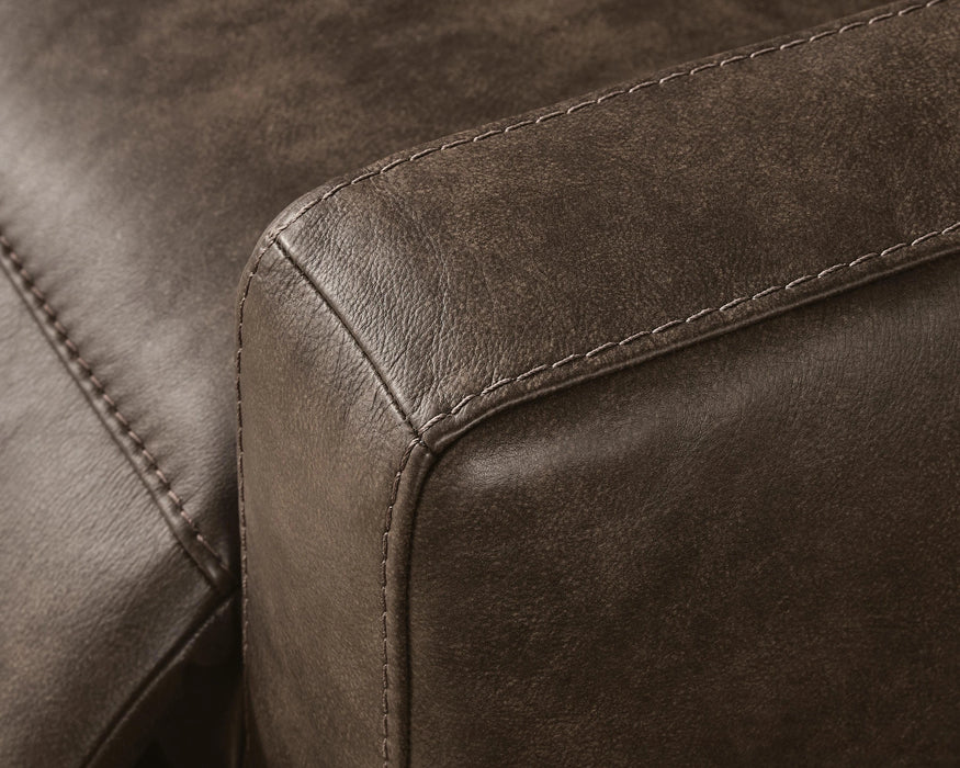 ModZ Power Reclining Sectional with Audio Console