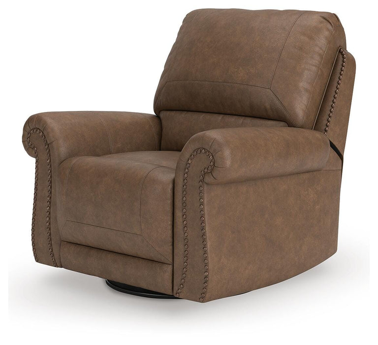 Chasemore Swivel Glider Recliner - Furniture Gallery