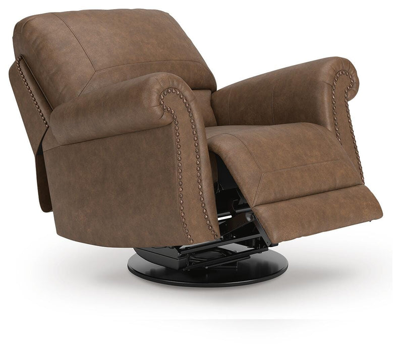 Chasemore Swivel Glider Recliner - Furniture Gallery