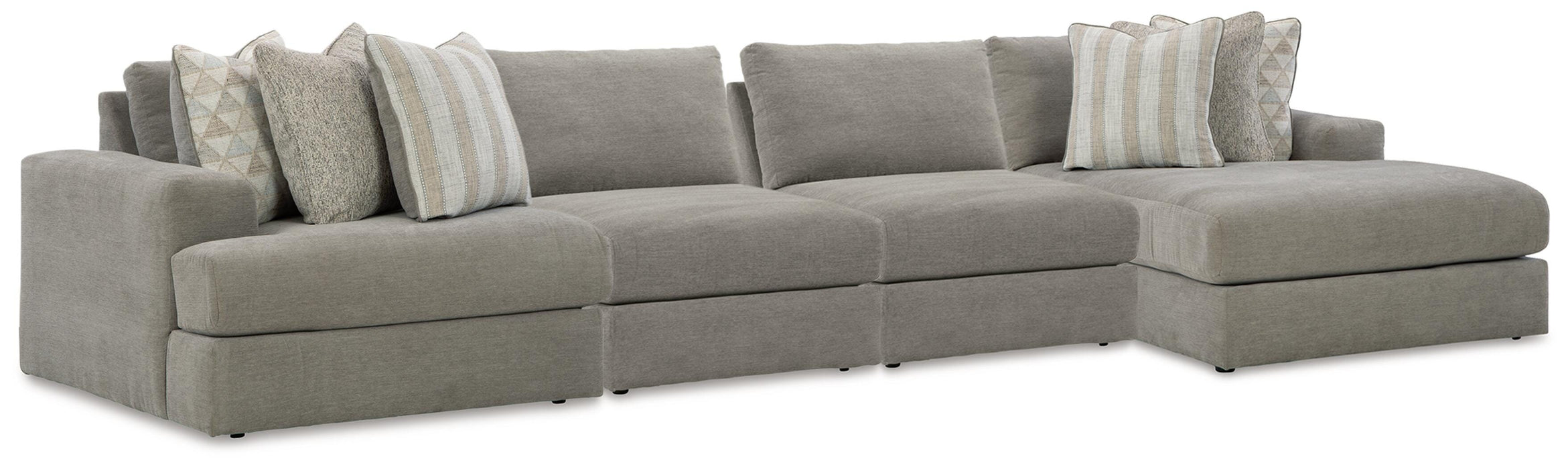 Avaliyah Sectional with Chaise - Furniture Gallery