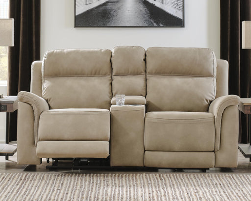 Next-Gen DuraPella Power Reclining Loveseat with Console - Furniture Gallery
