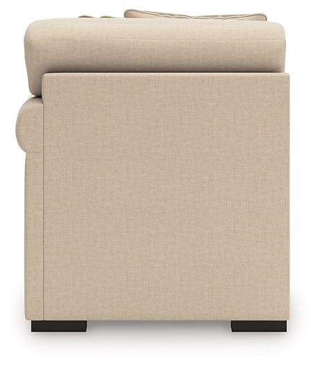 LadyMae Sectional with Chaise - Furniture Gallery