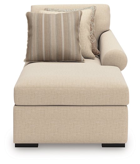 LadyMae Sectional with Chaise - Furniture Gallery