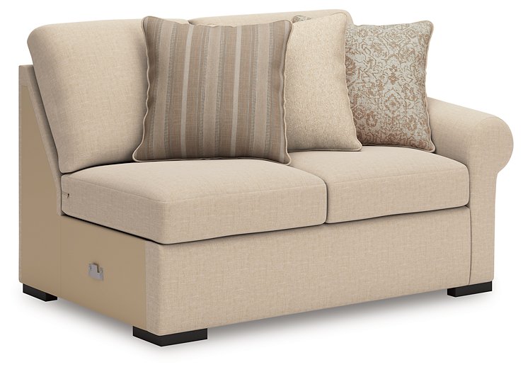 LadyMae Sectional with Chaise - Furniture Gallery
