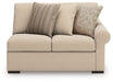 LadyMae Sectional with Chaise - Furniture Gallery