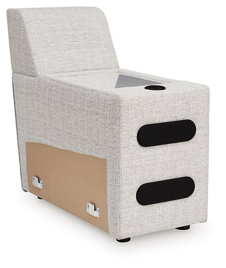 Modmax II Power Reclining Sectional with Audio Consoles - Furniture Gallery