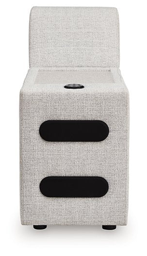 Modmax II Power Reclining Sectional with Audio Consoles - Furniture Gallery