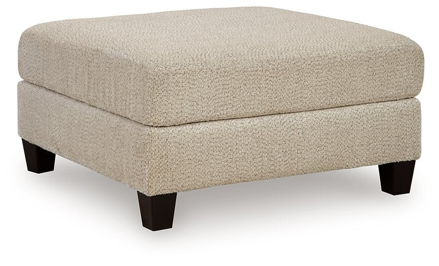 Steelwater Retreat Oversized Accent Ottoman - Furniture Gallery