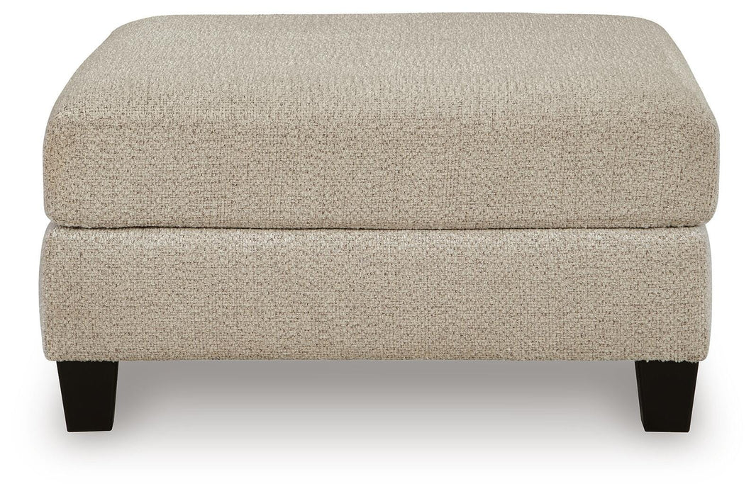 Steelwater Retreat Oversized Accent Ottoman - Furniture Gallery