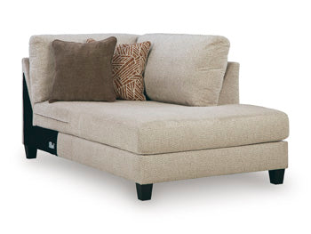 Steelwater Retreat Sectional with Chaise - Furniture Gallery