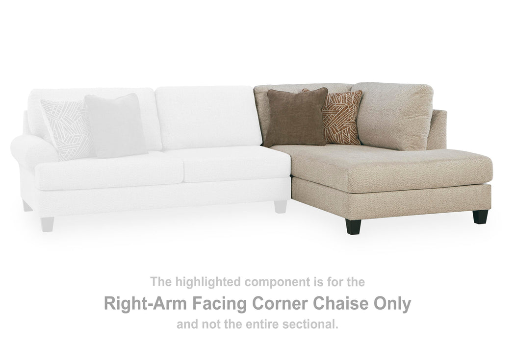 Steelwater Retreat Sectional with Chaise - Furniture Gallery
