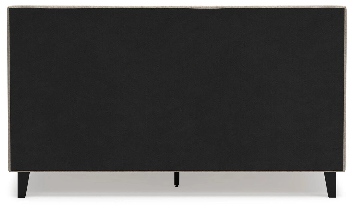 Cielden Upholstered Bed with Roll Slats
