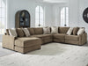 Camellia-Court Sectional with Chaise - Furniture Gallery