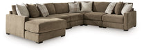 Camellia-Court Sectional with Chaise - Furniture Gallery