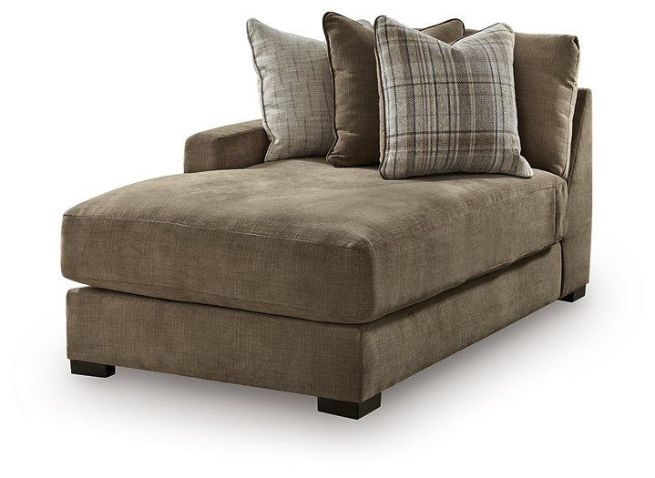 Camellia-Court Double Chaise Sectional - Furniture Gallery