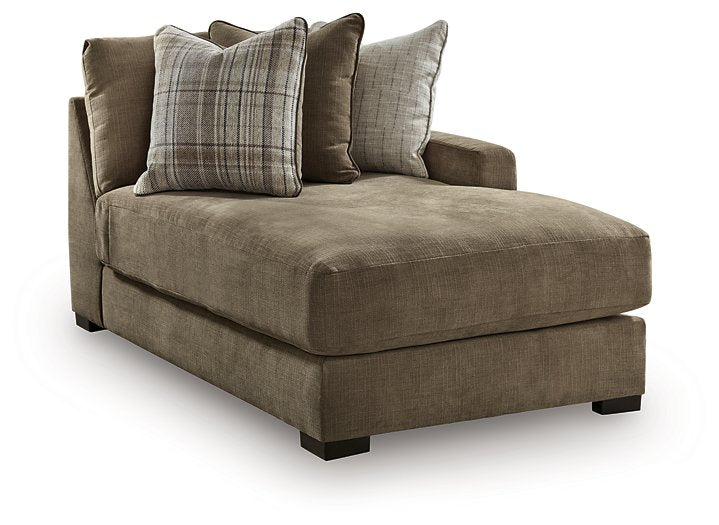 Camellia-Court Double Chaise Sectional - Furniture Gallery