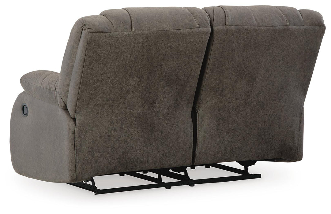 First Base Reclining Loveseat - Furniture Gallery