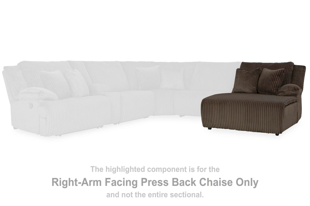 Top Tier Reclining Sofa Chaise Sectional