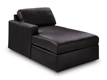 Modmax II Double Chaise Sectional with Audio Consoles - Furniture Gallery