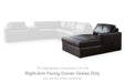 Modmax II Sectional with Chaise and Audio Consoles - Furniture Gallery