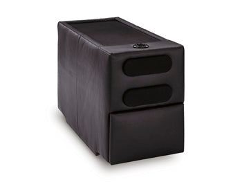 Modmax II Sectional Loveseat with Audio Console - Furniture Gallery