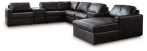 Modmax II Sectional with Chaise and Audio Consoles - Furniture Gallery
