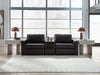 Modmax II Sectional Loveseat with Audio Console - Furniture Gallery