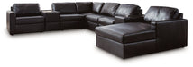Modmax II Sectional with Chaise and Storage Consoles - Furniture Gallery