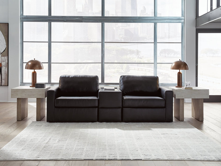 Modmax II Sectional Sofa with Storage Console - Furniture Gallery