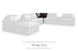 Modmax II Sectional with Chaise and Storage Consoles - Furniture Gallery