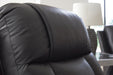 Mackmenville Reclining Loveseat with Console - Furniture Gallery