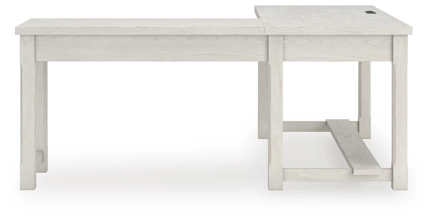 Robbinsdale L-Shaped Home Office Desk
