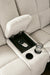 Orlen Reclining Loveseat with Console - Furniture Gallery