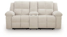 Orlen Reclining Loveseat with Console - Furniture Gallery