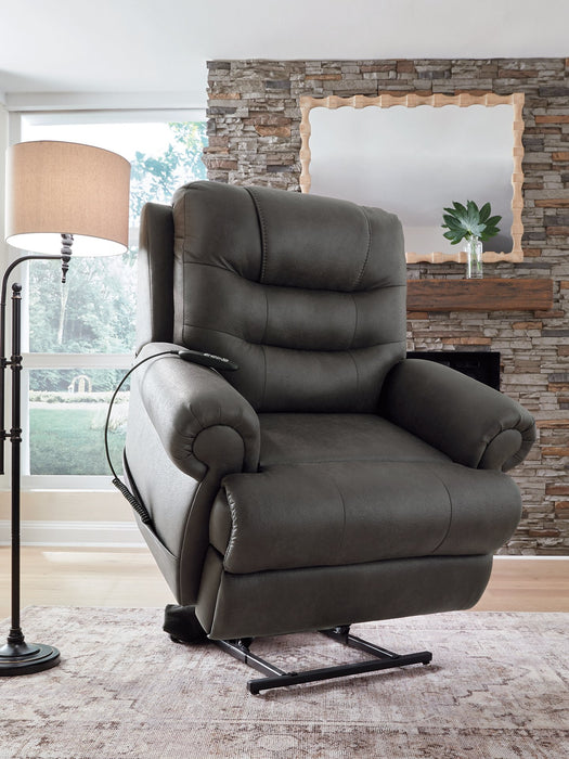 Revived and Restored Power Lift Recliner - Furniture Gallery