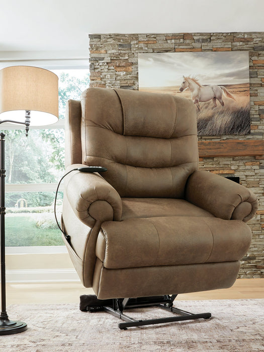 Revived and Restored Power Lift Recliner - Furniture Gallery