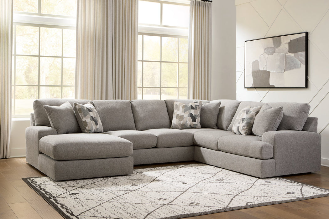 Lindon Sectional with Chaise - Furniture Gallery
