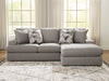 Lindon Sectional with Chaise - Furniture Gallery