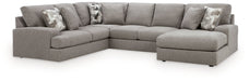 Lindon Sectional with Chaise - Furniture Gallery