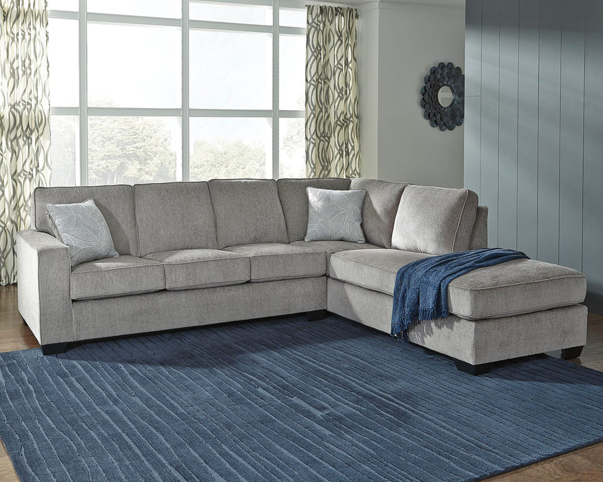 Altari Sectional with Chaise - Furniture Gallery