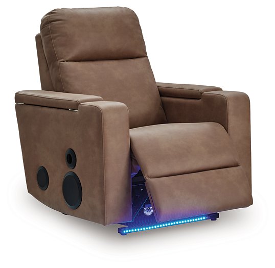 Lorrenton Power Glider Recliner with Audio System - Furniture Gallery