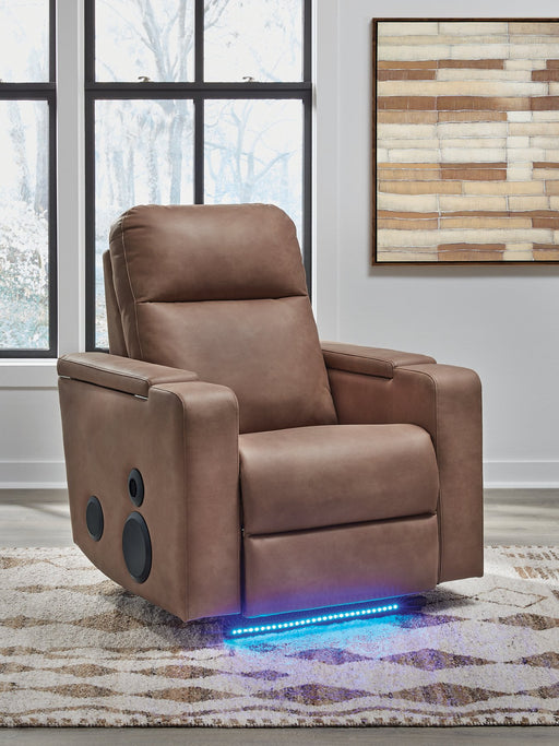 Lorrenton Power Glider Recliner with Audio System - Furniture Gallery