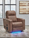 Lorrenton Power Glider Recliner with Audio System - Furniture Gallery