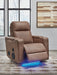 Lorrenton Power Glider Recliner with Audio System - Furniture Gallery